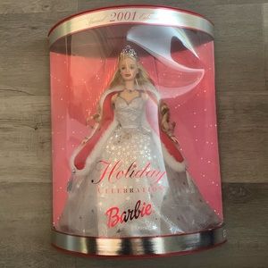 2001 Holiday Celebrations Barbie